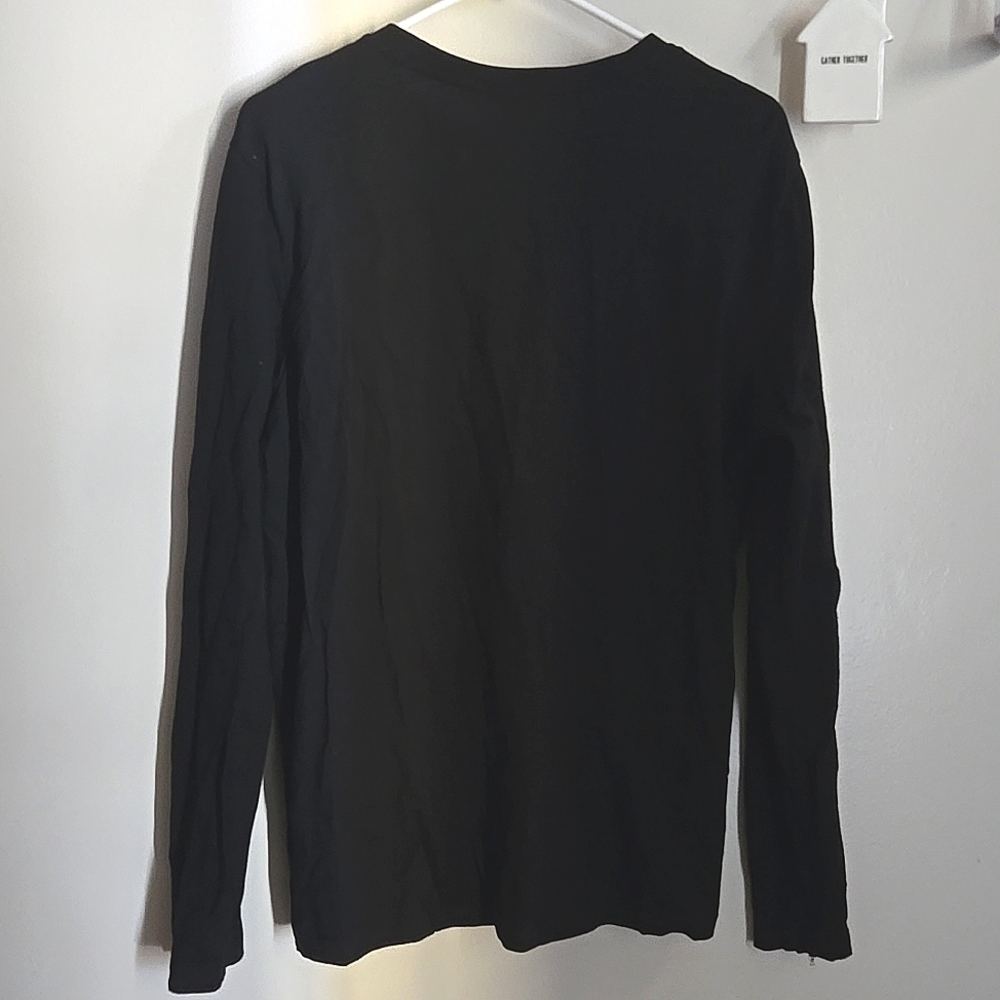 H&M Men's Black Long Sleeve Shirt - Picture 4 of 4